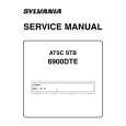 SYLVANIA 6900DTE Instrukcja Serwisowa