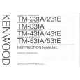 KENWOOD TM231A Instrukcja Obsługi