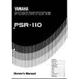 YAMAHA PSR-110 Instrukcja Obsługi