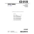 SONY ICDB120 Instrukcja Serwisowa