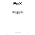 REX-ELECTROLUX RA30 Instrukcja Obsługi