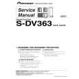 PIONEER S-DV363/XTW/E Instrukcja Serwisowa