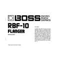 BOSS RBF-10 Instrukcja Obsługi
