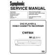 SYMPHONIC CWF804 Instrukcja Serwisowa