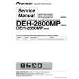 PIONEER DEH-2850MPG/XN/EC Instrukcja Serwisowa