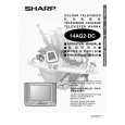 SHARP 14AG2DC Instrukcja Obsługi