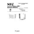 NEC MULTISYNC 6FG Instrukcja Serwisowa
