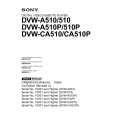 SONY DVW-CA510P Instrukcja Obsługi