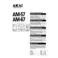 AKAI AM-57 Instrukcja Obsługi