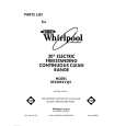 WHIRLPOOL RF330PXVW1 Katalog Części