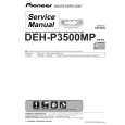 PIONEER DEH-P3500MP/XM/EW Instrukcja Serwisowa