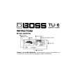 BOSS TU-6 Instrukcja Obsługi