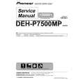 PIONEER DEH-P7500MP/XN/EW Instrukcja Serwisowa