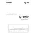 ROLAND KR-3500 Instrukcja Obsługi