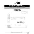 JVC RXES1SLEU Instrukcja Serwisowa