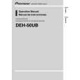 PIONEER DEH-50UB/XS/EW5 Instrukcja Obsługi
