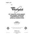 WHIRLPOOL SE950PERW5 Katalog Części