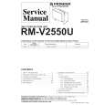 PIONEER RM-V2550U/LU/CA Instrukcja Serwisowa