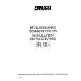 ZANUSSI ZFC142T Instrukcja Obsługi
