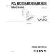 SONY PCVR528DS Instrukcja Serwisowa