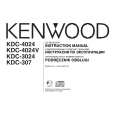 KENWOOD KDC-4024 Instrukcja Obsługi
