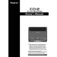 ROLAND CD-2 Instrukcja Obsługi