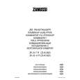ZANUSSI ZK21/7R Instrukcja Obsługi