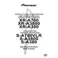PIONEER XR-A380/YPWXJ Instrukcja Obsługi
