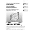 CANON MV550I Instrukcja Obsługi