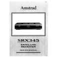 AMSTRAD SRX345 Instrukcja Serwisowa