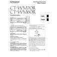 PIONEER CT-WM70R Instrukcja Obsługi