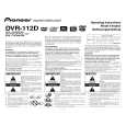 PIONEER DVR-112DSV/KBXW/5 Instrukcja Obsługi