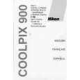NIKON COOLPIX900 Instrukcja Obsługi