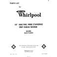 WHIRLPOOL RJE3750W0 Katalog Części