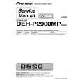 PIONEER DEH-P2900MP/XS/UC Instrukcja Serwisowa