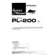 PIONEER PL-200SG Instrukcja Serwisowa