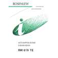 ROSENLEW RW619TE Instrukcja Obsługi