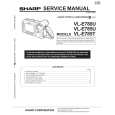 SHARP VLE780U Instrukcja Serwisowa