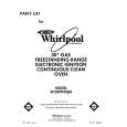 WHIRLPOOL SF330PERW6 Katalog Części