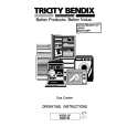 TRICITY BENDIX SGD55W Instrukcja Obsługi