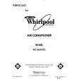 WHIRLPOOL AC1854XT0 Katalog Części