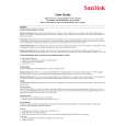 SANDISK Mobile Ultra microSDHC with MobileMateMicro Reader Instrukcja Obsługi