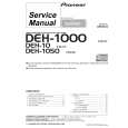 PIONEER DEH-1050/XN/ES Instrukcja Serwisowa