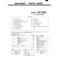 SHARP UP-5350 Katalog Części