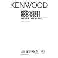 KENWOOD KDC-W6031 Instrukcja Obsługi