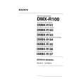 SONY DMBK-R105 VOLUME 2 Instrukcja Serwisowa