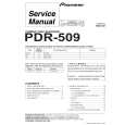 PIONEER PDR-509/KU/CA Instrukcja Serwisowa