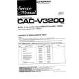 PIONEER CAC-V3200 Instrukcja Serwisowa