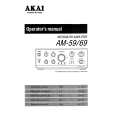 AKAI AM-59 Instrukcja Obsługi