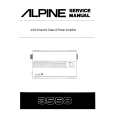 ALPINE 3558 Instrukcja Serwisowa